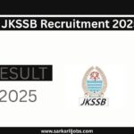 JKSSB Recruitment 2025