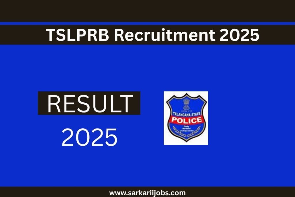TSLPRB Recruitment 2025
