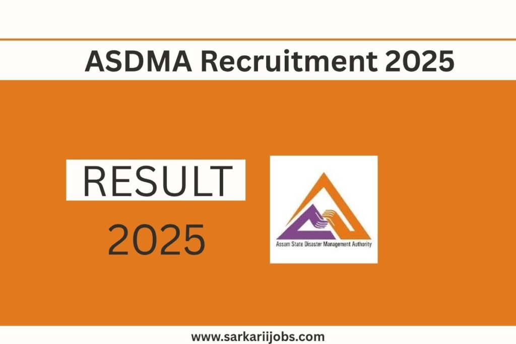 ASDMA Recruitment 2025