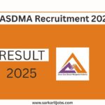 ASDMA Recruitment 2025