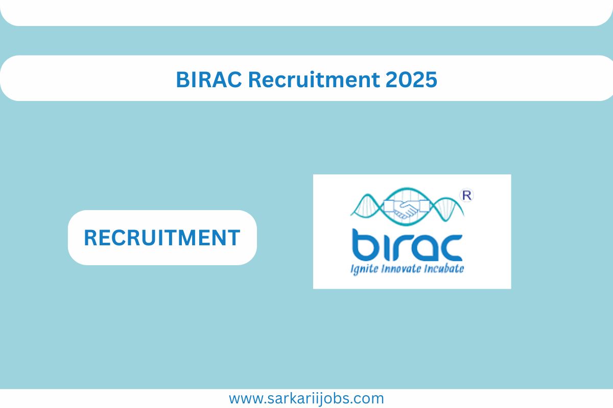BIRAC Recruitment 2025