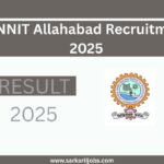 MNNIT Allahabad Recruitment 2025
