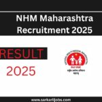 NHM Maharashtra Recruitment 2025
