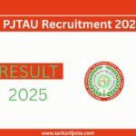 PJTAU Recruitment 2025