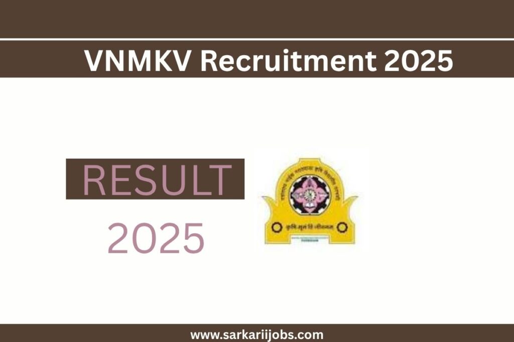 VNMKV Recruitment 2025